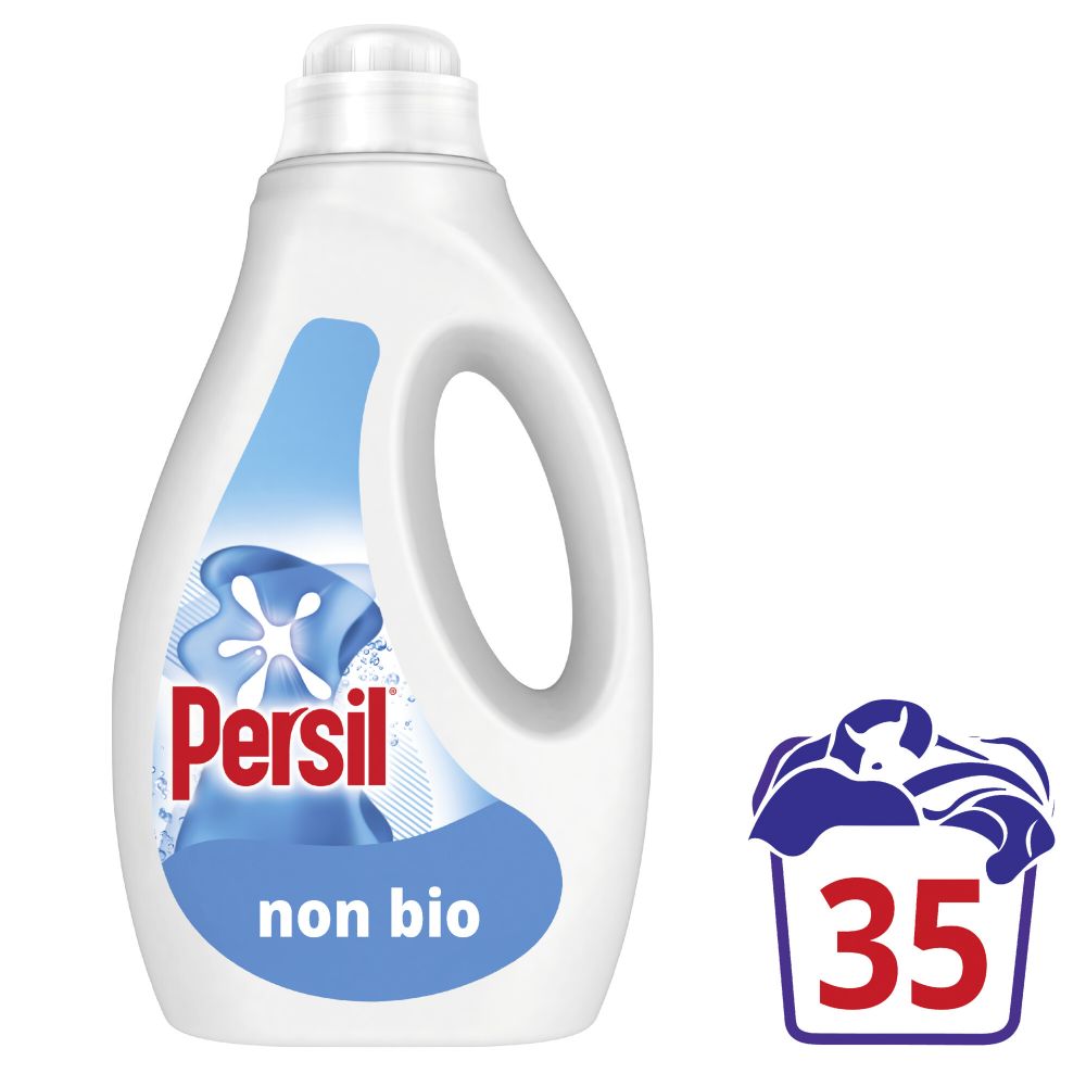 Persil Non-Bio Liquid Laundry Washing Detergent 35 Washes 945ml