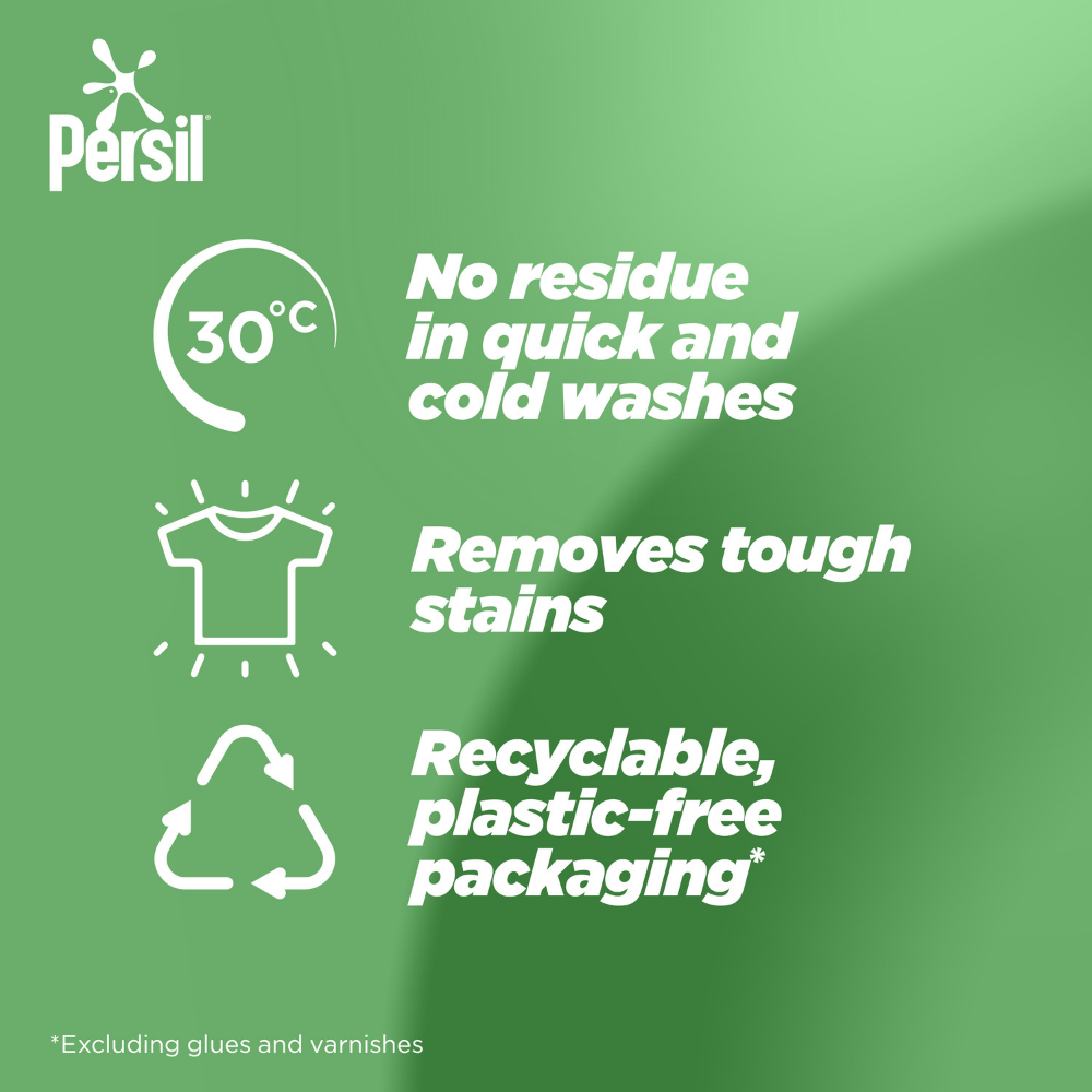 Persil Ultimate Active Clean Laundry Washing Detergent Capsules 38 Washes