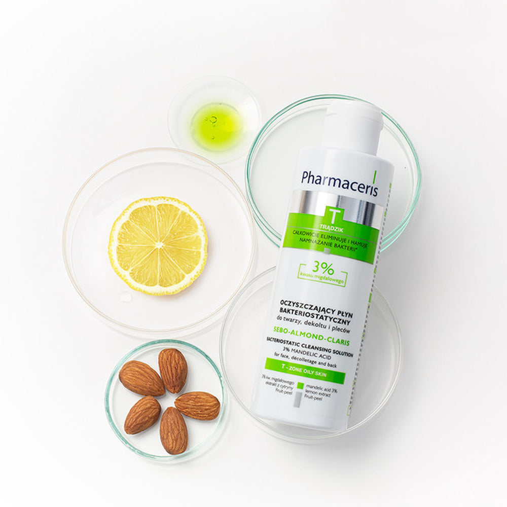 Pharmaceris T Sebo-Almond Peel Exfoliating Night Cream with 5% Mandelic Acid 50ml