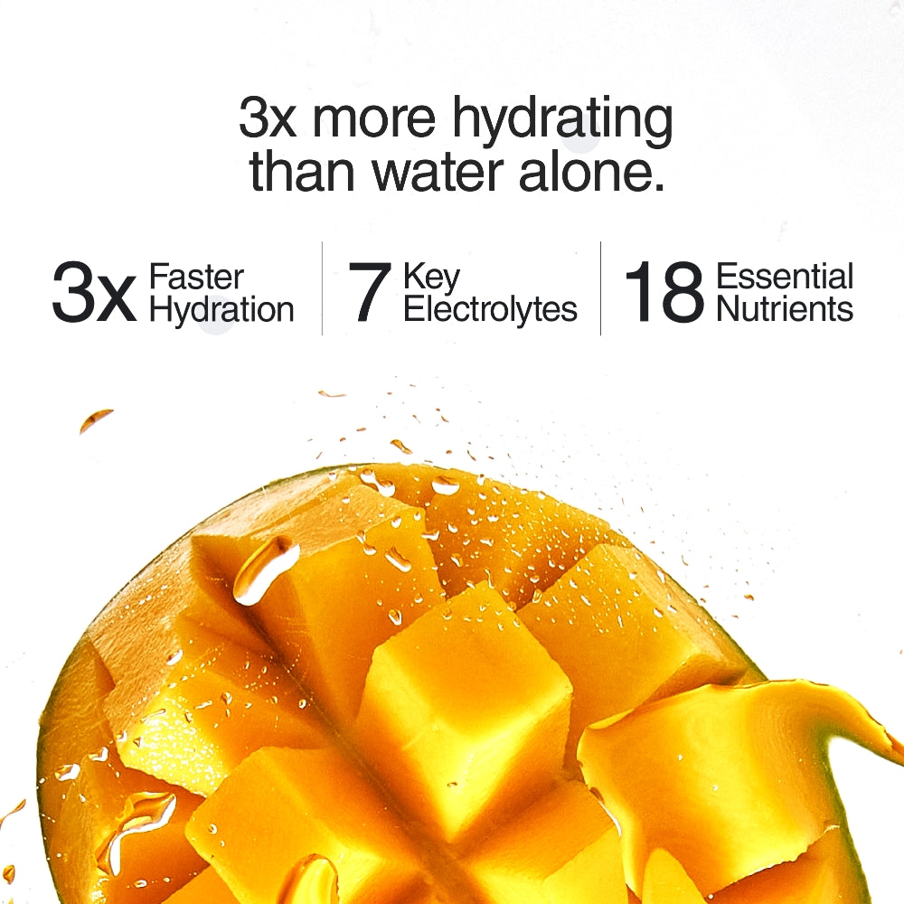 Phizz Mango 3-in-1 Multivitamin Hydration Tablets 20 Tablets