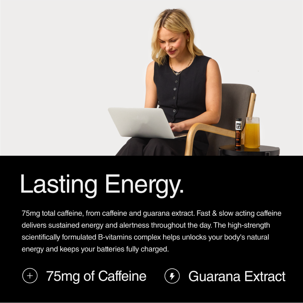 Phizz Daily Energy Orange Multivitamin Hydration Tablets 20 Tablets