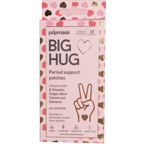 Popmask Big Hug Vitamin Period Support Patches x10