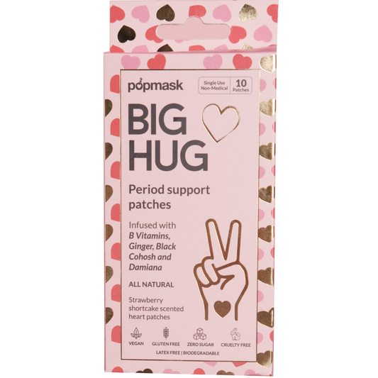 Popmask Big Hug Vitamin Period Support Patches x10