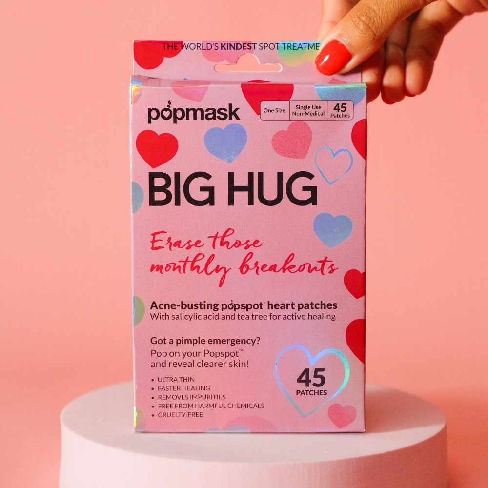 Popmask Big Hug Acne-Busting Popspot Heart Patches x45