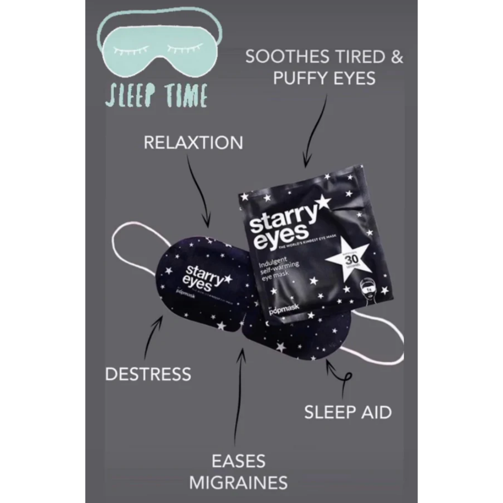 Popmask Starry Eyes Self-Warming Eye Masks Pack of 5