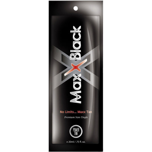 Power Tan Maxx Black No Limits Premium Tanning Accelerator Sachet 20ml