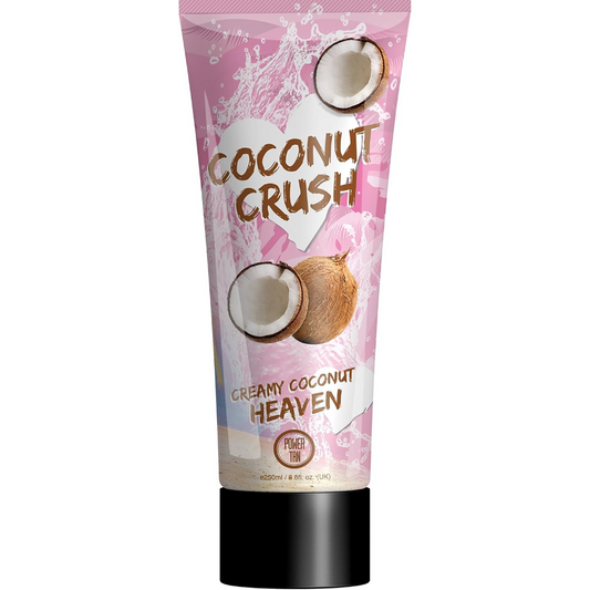 Power Tan Coconut Crush Creamy Coconut Heaven Tanning Accelerator 250ml