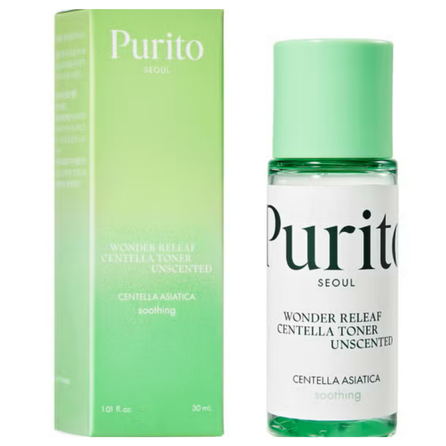 Purito Wonder Releaf Centella Toner Unscented 30ml