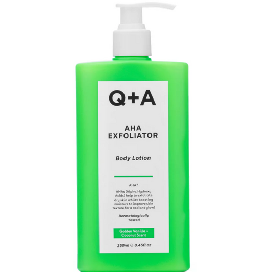 Q+A AHA Exfoliator Body Lotion 250ml