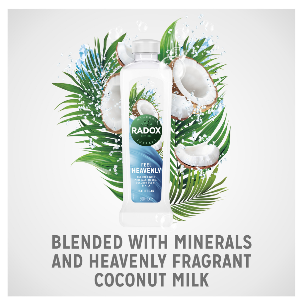 Radox Bath Soak Feel Heavenly 500ml