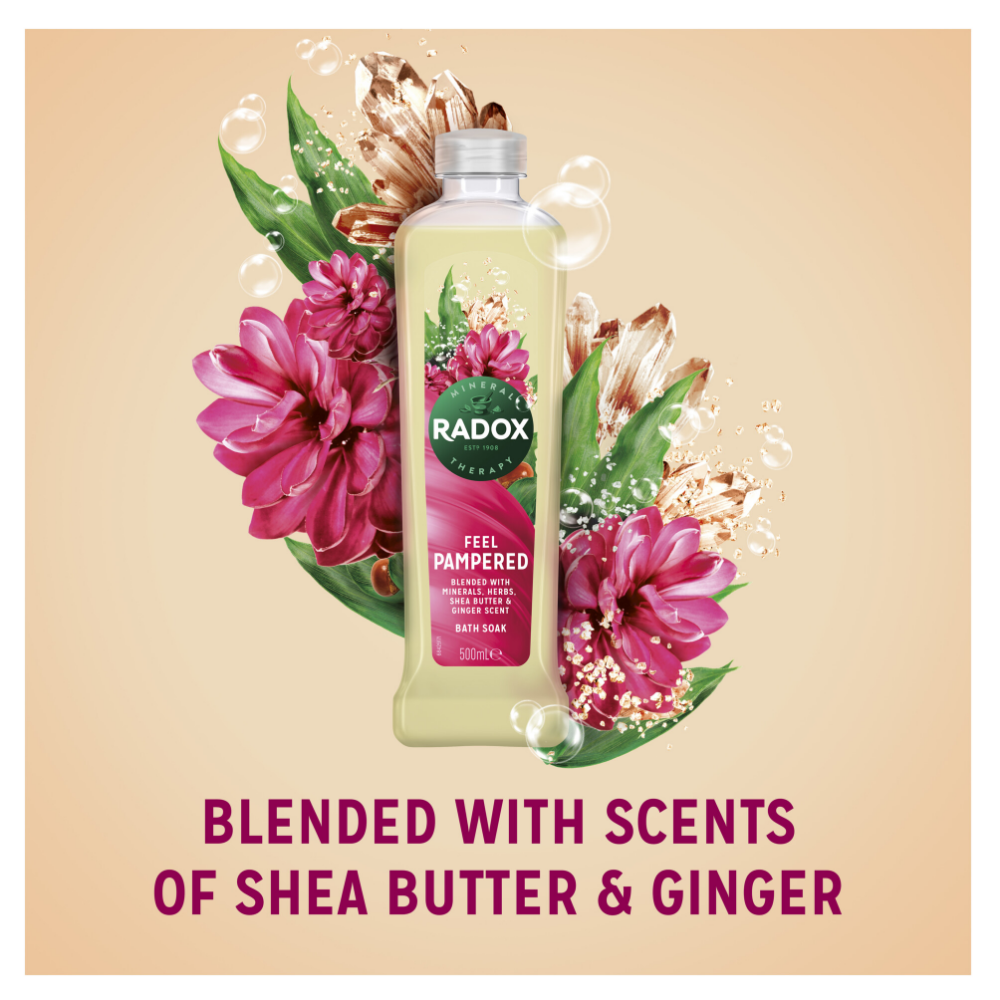 Radox Bath Soak Feel Pampered 500ml
