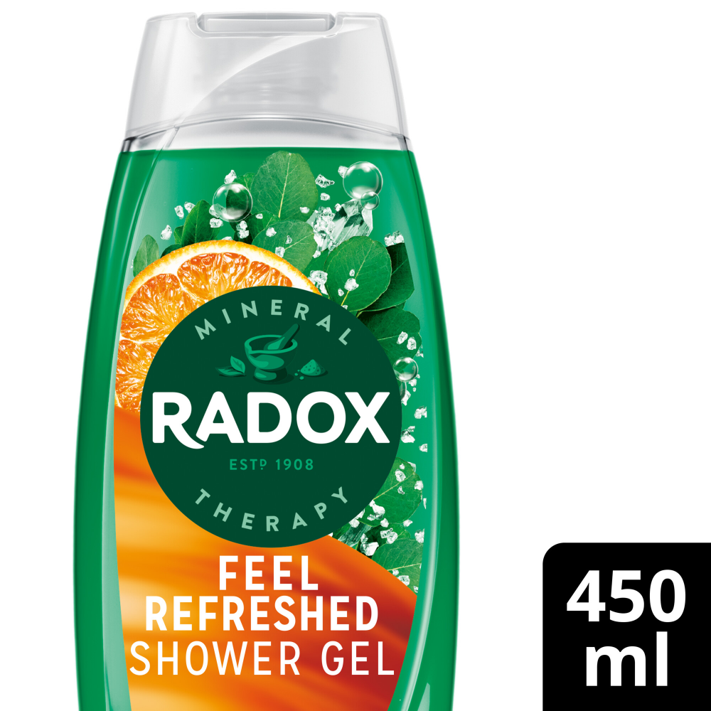 Radox Shower Gel Feel Refreshed 450ml