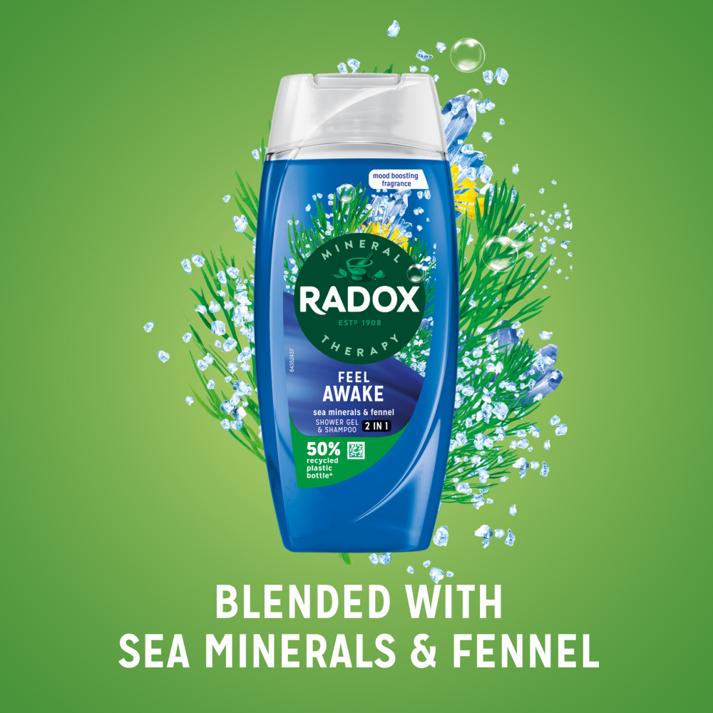 Radox Shower Gel Feel Awake 225ml
