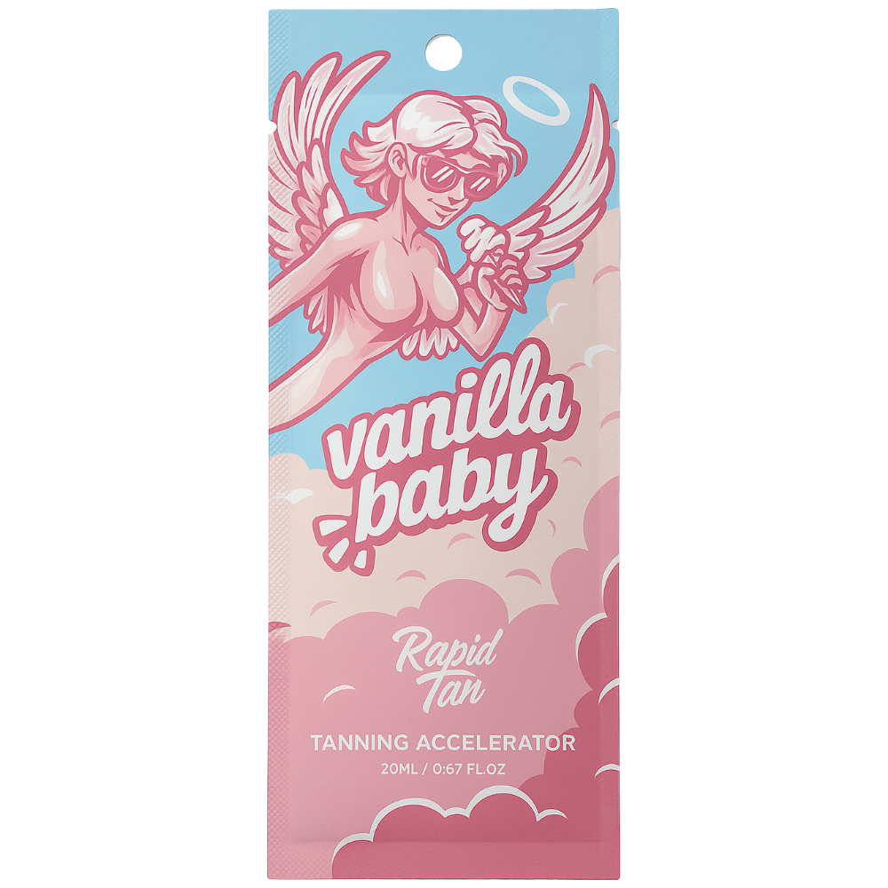 Rapid Tan Vanilla Baby Advanced Tanning Accelerator Lotion Sachet 20ml