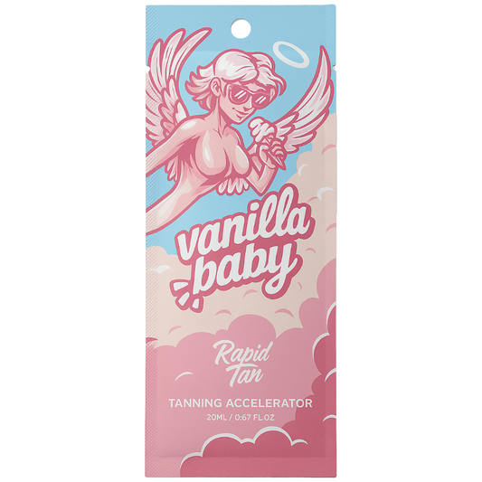 Rapid Tan Vanilla Baby Advanced Tanning Accelerator Lotion Sachet 20ml