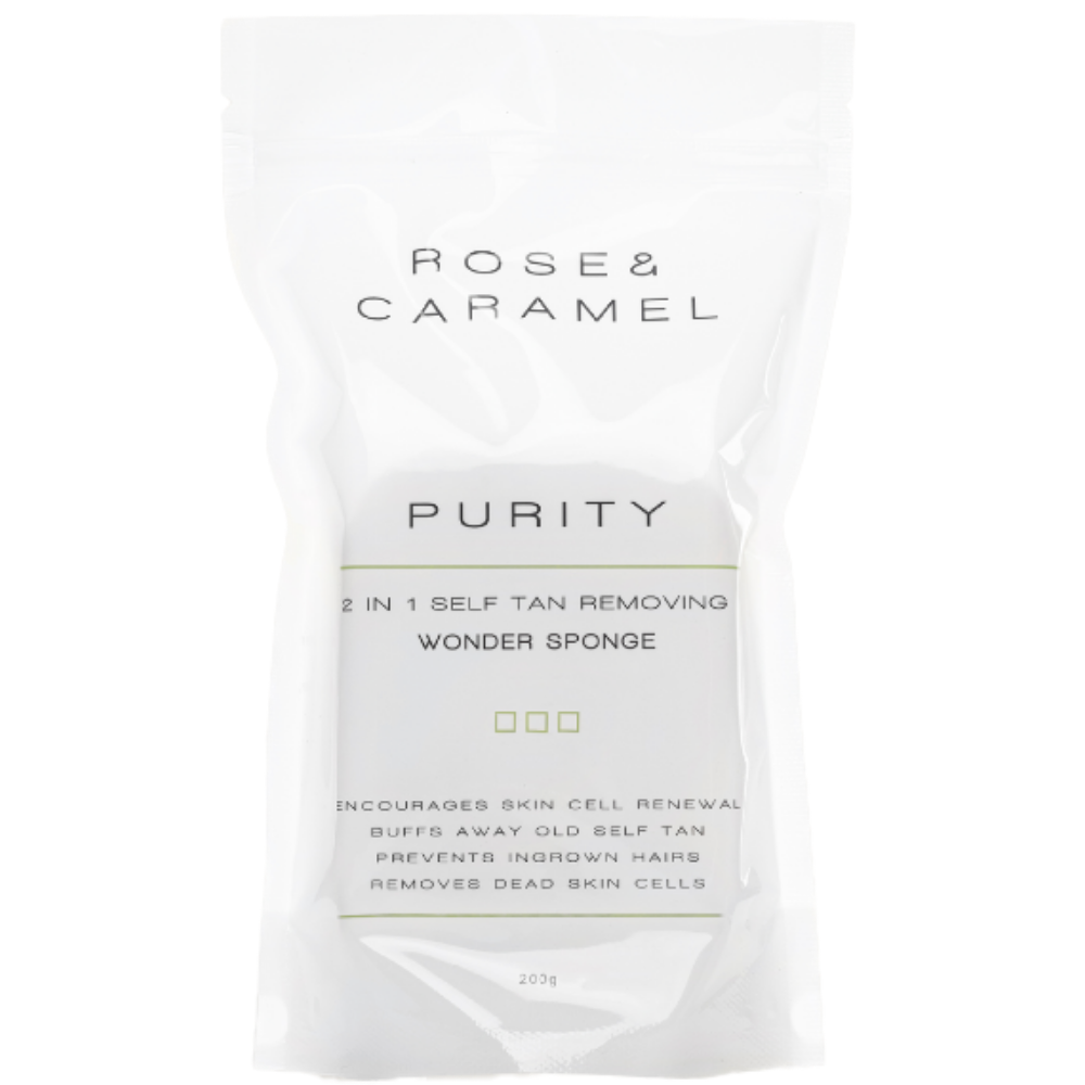 Rose & Caramel Purity 2-in-1 Tan Removing Wonder Sponge 200g