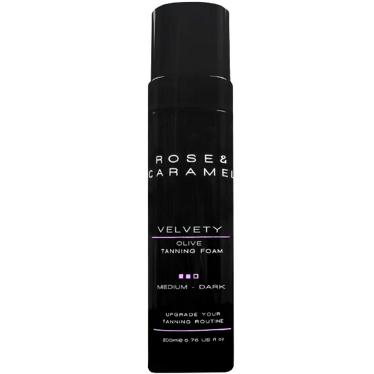 Rose & Caramel Velvety Medium-Dark Olive Self-Tanning Mousse 200ml