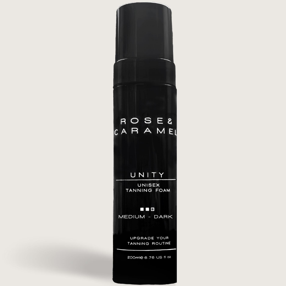 Rose & Caramel Unity Unisex Medium-Dark Unisex Tanning Foam 200ml
