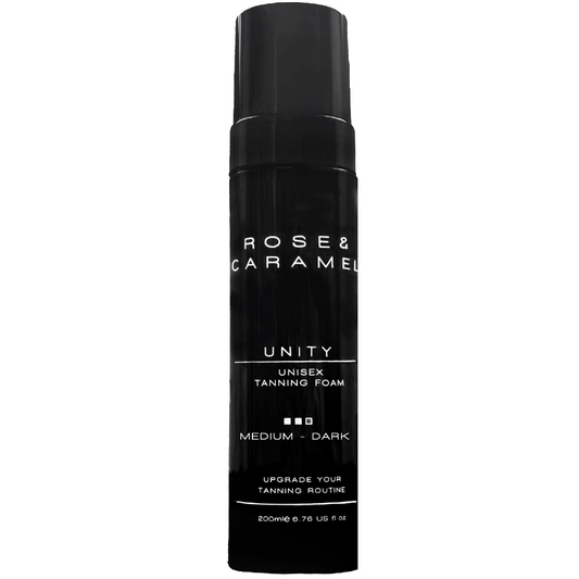 Rose & Caramel Unity Unisex Medium-Dark Unisex Tanning Foam 200ml