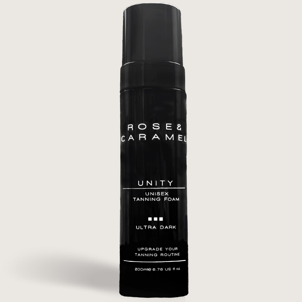 Rose & Caramel Unity Unisex Ultra Dark Unisex Tanning Foam 200ml