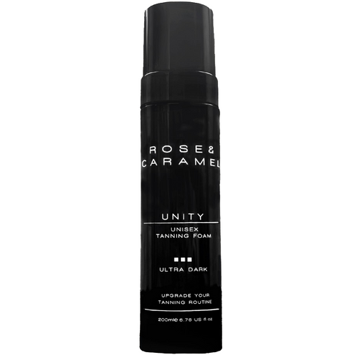 Rose & Caramel Unity Unisex Ultra Dark Unisex Tanning Foam 200ml