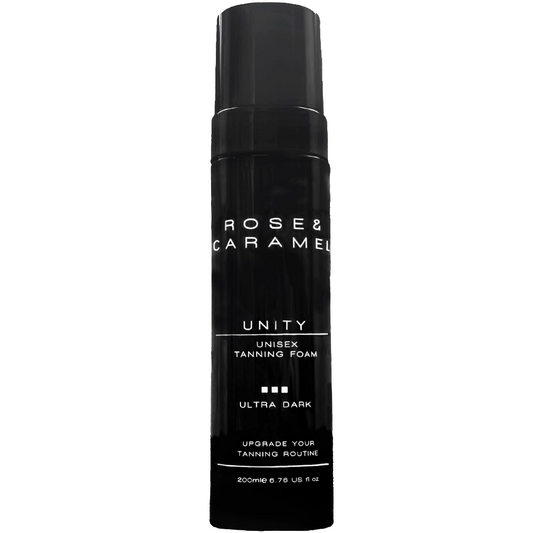 Rose & Caramel Unity Unisex Ultra Dark Unisex Tanning Foam 200ml