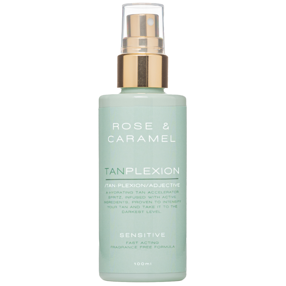 Rose & Caramel Tanplexion Sensitive Tanning Accelerator 100ml