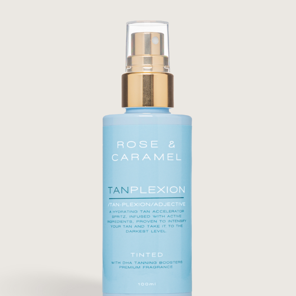 Rose & Caramel Tanplexion Tinted Tanning Accelerator 100ml