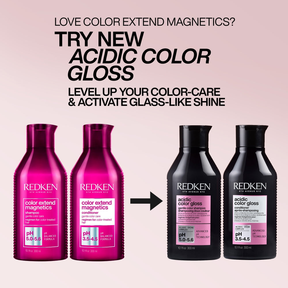 Redken Acidic Colour Gloss Gentle Cleansing Sulphate-Free Shampoo & Conditioner Twin 2 x 500ml