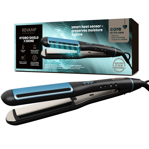 Revamp Hydro Shield X Shine Ceramic Hair Straightener