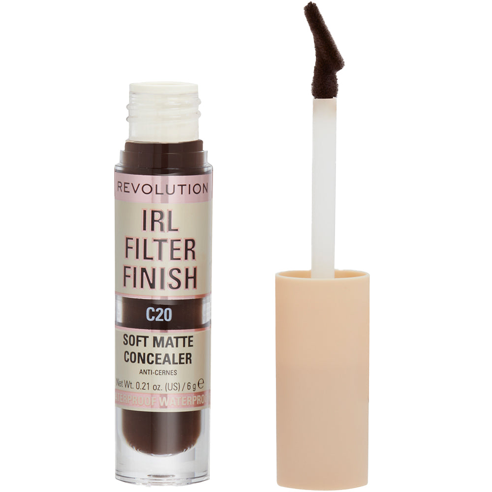 Makeup Revolution IRL Filter Finish Soft Matte Concealer 6g