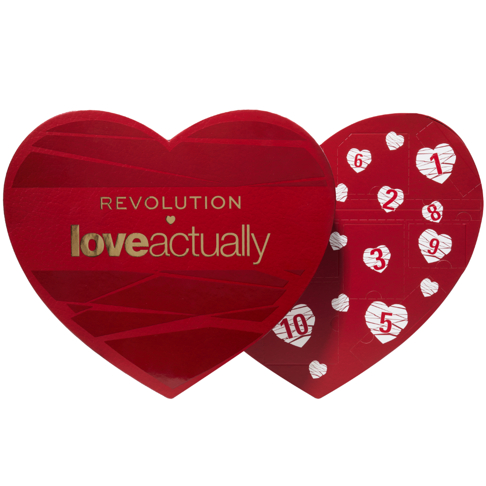 Makeup Revolution Love Actually x Revolution 12 Days Advent Calendar
