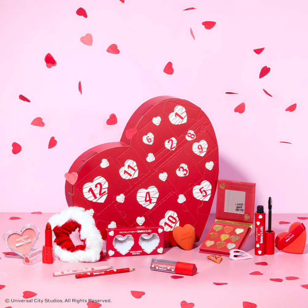 Makeup Revolution Love Actually x Revolution 12 Days Advent Calendar