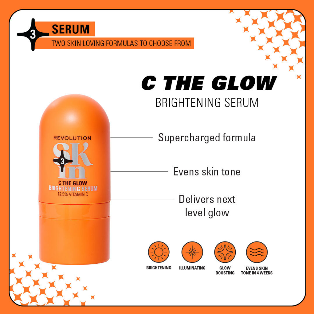 Revolution Skincare C The Glow Vitamin C Brightening Serum 30ml