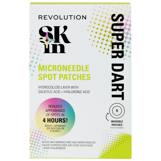 Revolution Skincare Super Dart Microneedle Salicylic Acid Hydrocolloid Spot Patches x9