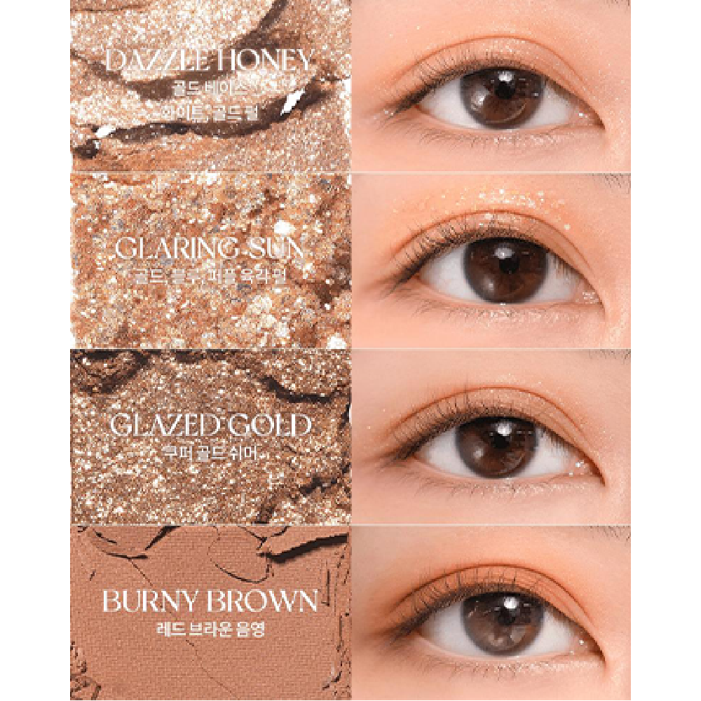 ROM&ND Better Than Palette 02 Mahogany Garden 10 Colour Makeup Palette