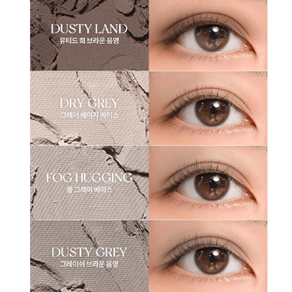 ROM&ND Better Than Palette 04 Dusty Fog Garden 10 Colour Makeup Palette