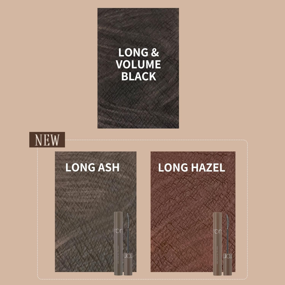 ROM&ND Han All Fix Mascara L01 Long Black 7g