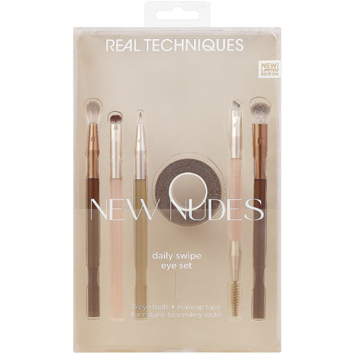 Real Techniques New Nudes Daily Swipe 6 Piece Eye Set