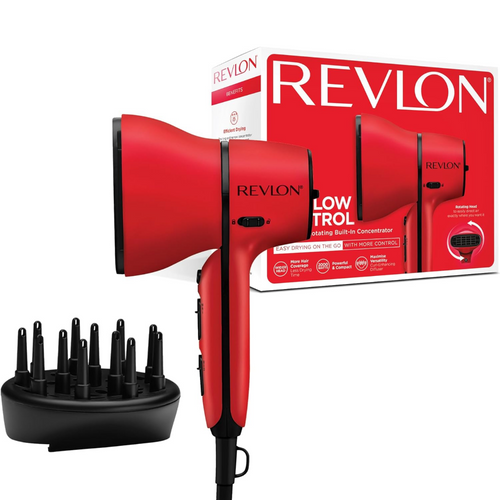 Revlon Pro Collection Airflow Control Hair Dryer Red