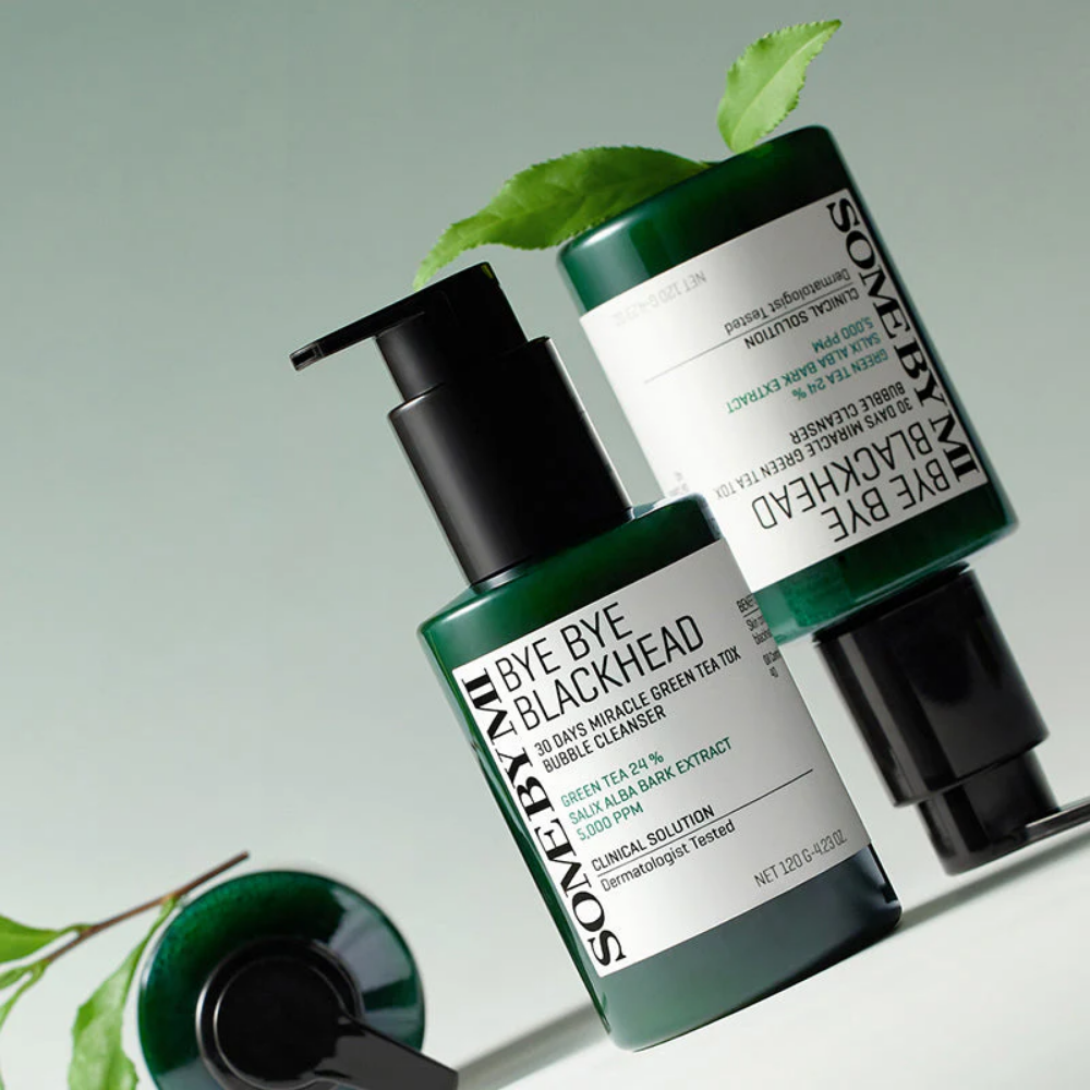 Some By Mi 30 Days Bye Bye Blackhead Miracle Green Tea-Tox Bubble Cleanser 120g