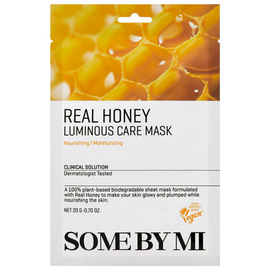 Some By Mi Real Honey Luminous Care Sheet Mask 20g