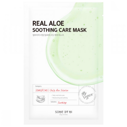 Some By Mi Real Aloe Soothing Care Sheet Mask 20g