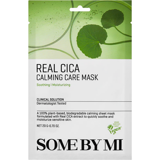 Some By Mi Real Cica Calming Care Sheet Mask 20g