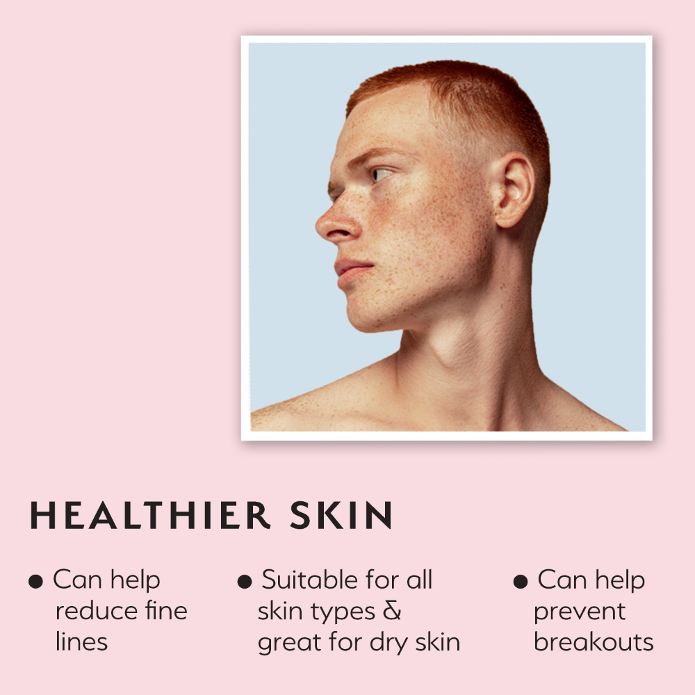 Silver Cloud Satin Gift Set Heart Print