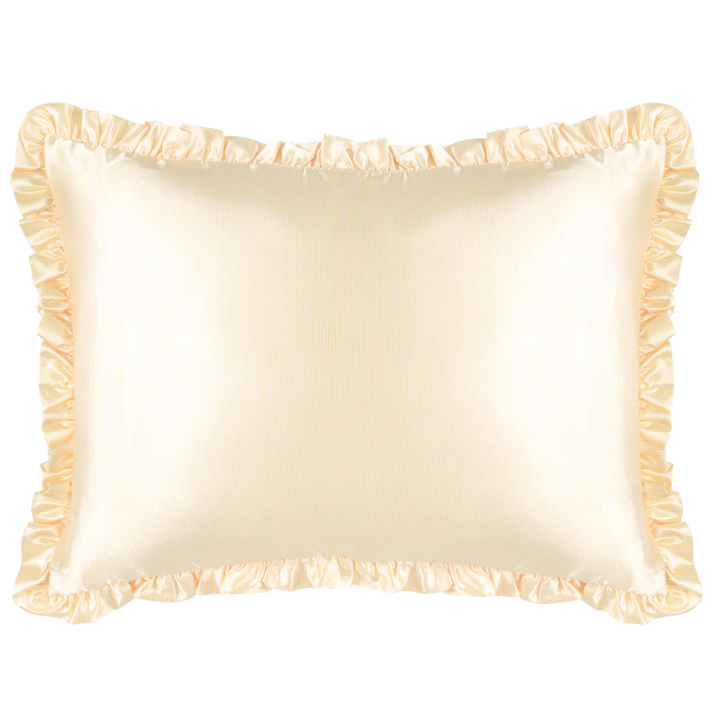 Silver Cloud Satin Pillowcase Buttercup