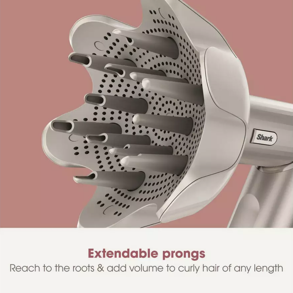 Shark Beauty FlexStyle 5-In-1 Air Styler & Hair Dryer with Storage Case Stone