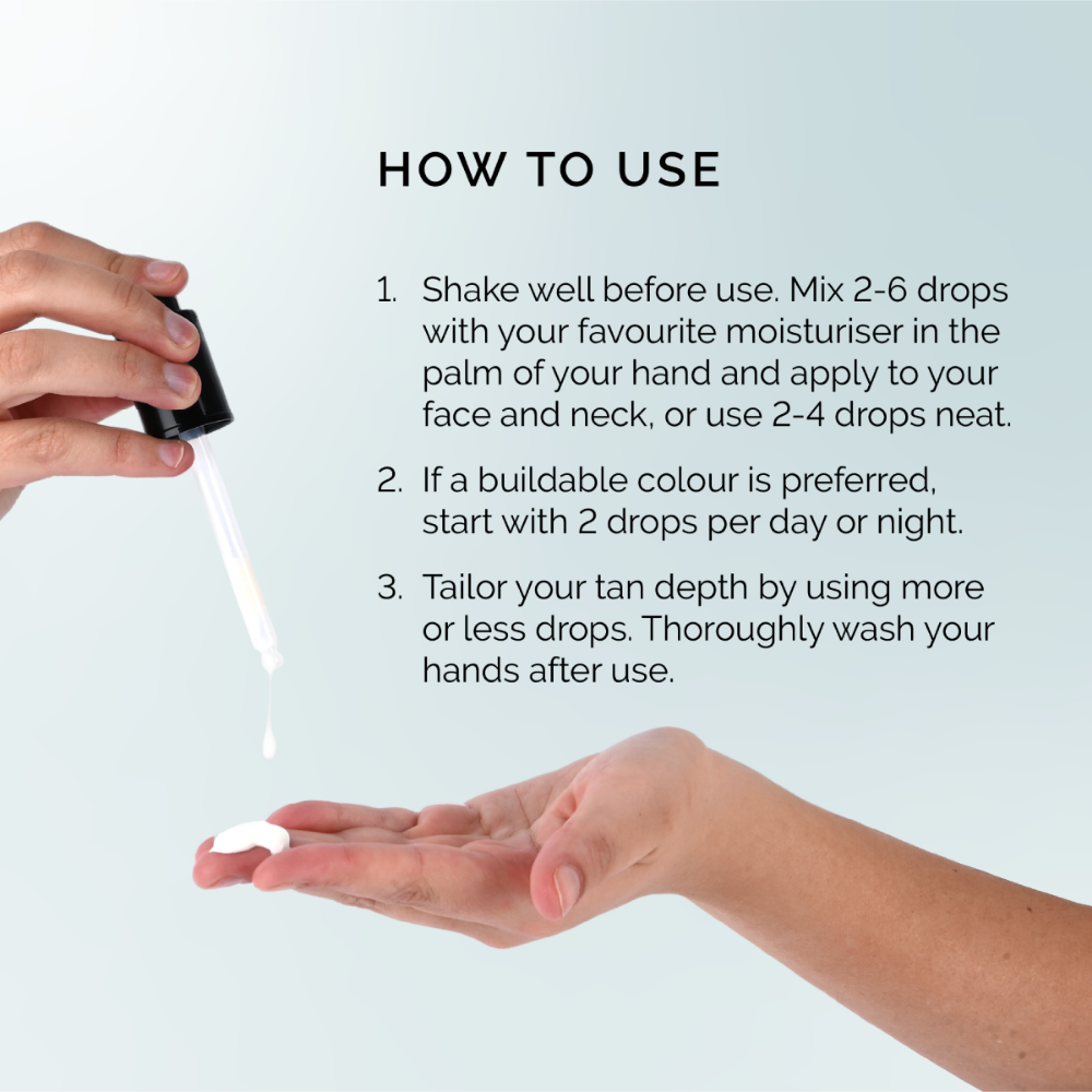 Sienna X Concentrated Self Tan Serum Drops 30ml