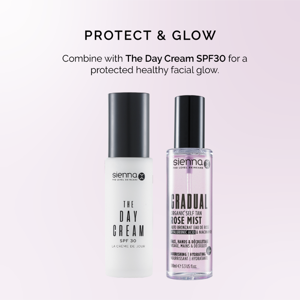 Sienna X Gradual Organic Self Tan Rose Mist 100ml