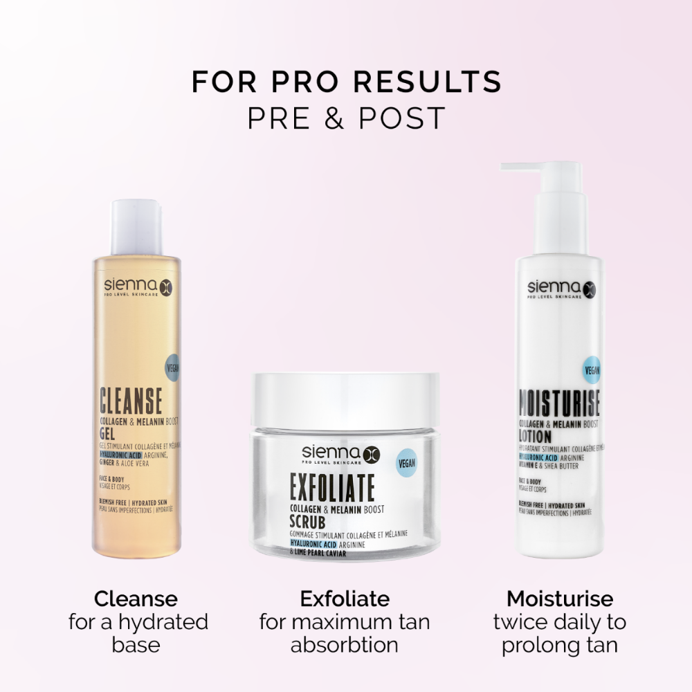 Sienna X Gradual Clear Self Tan Water Mousse 190ml